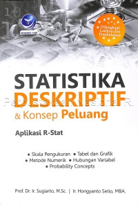 Statistika deskriptif & konsep peluang aplikasi R-Stat