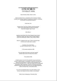 EBOOK The Oxford handbook of international relations