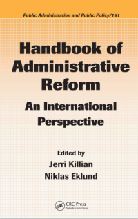EBOOK Handbook of administrative reform : an international perspective