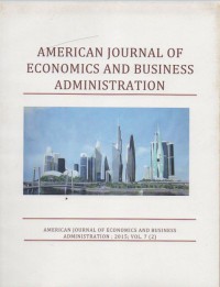 American Journal of Economics and Business Administration