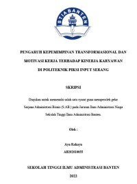 STRATEGI PEMULIHAN EKONOMI PASCA BENCANA TSUNAMI DI DESA TELUK KECAMATAN LABUAN KABUPATEN PANDEGLANG