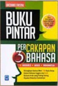 Buku Pintar Percakapan 3 Bahasa
