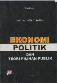 Ekonomi Politik dan Teori Pilihan Publik