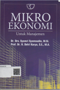 Mikroekonomi untuk manajemen