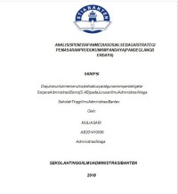 ANALISIS PENERAPAN MEDIA SOSIAL SEBAGAI STRATEGI PEMASARAN PRODUK UMKM PANDAYA (PANDEGLANG BERDAYA)