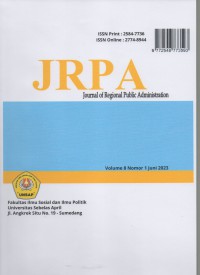 Journal of regional publik administrtion