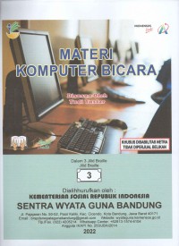 BUKU PANDUAN KOMPUTER BICARA