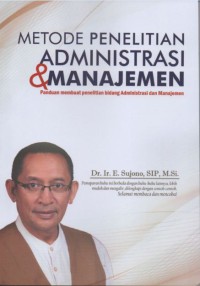 METODE PENELITIAN ADMINISTRASI & MANAJEMEN