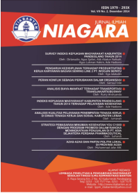 Jurnal Ilmiah Niagara Vol. VII No. 2, Desember 2014